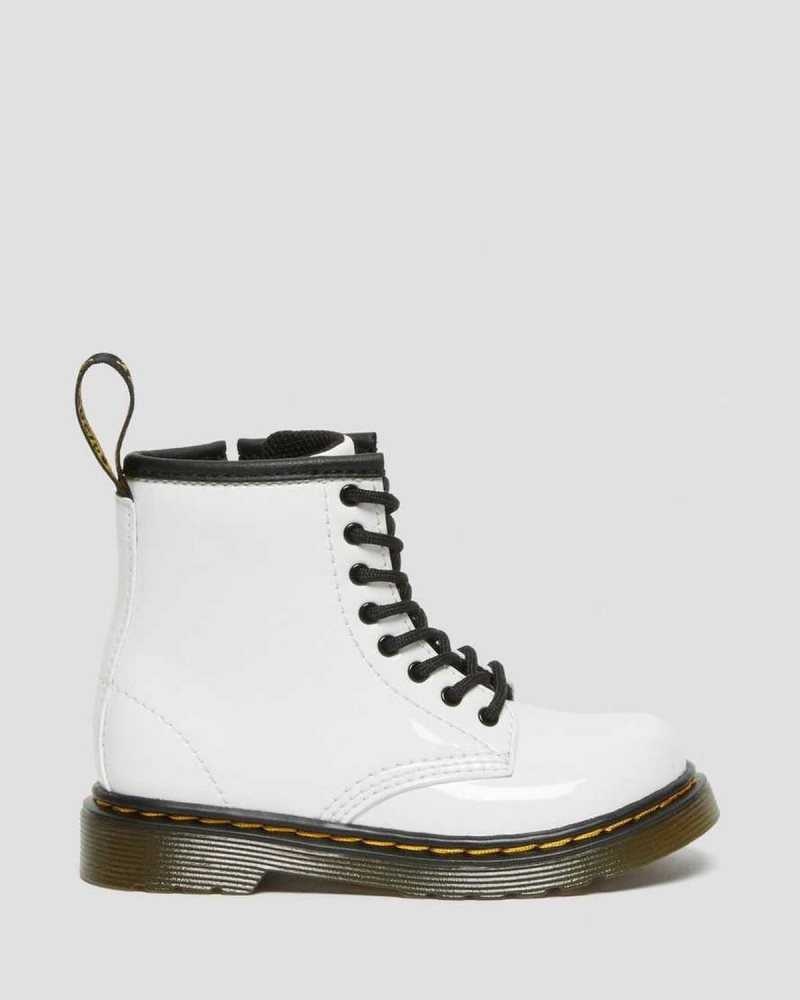 Patent Lamper Dr. Martens Toddler 1460 Patent Leather Lace Up Boots | FISBW5406