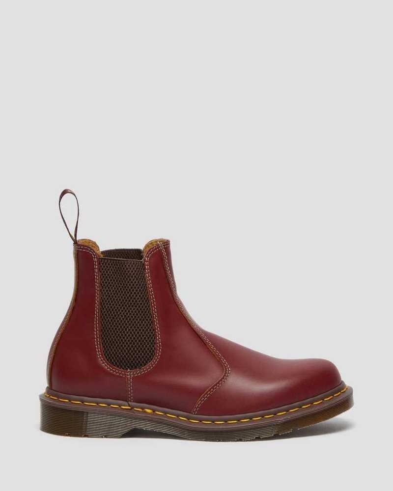 Red Dr. Martens 2976 Vintage Chelsea Boots | LOAZD8092