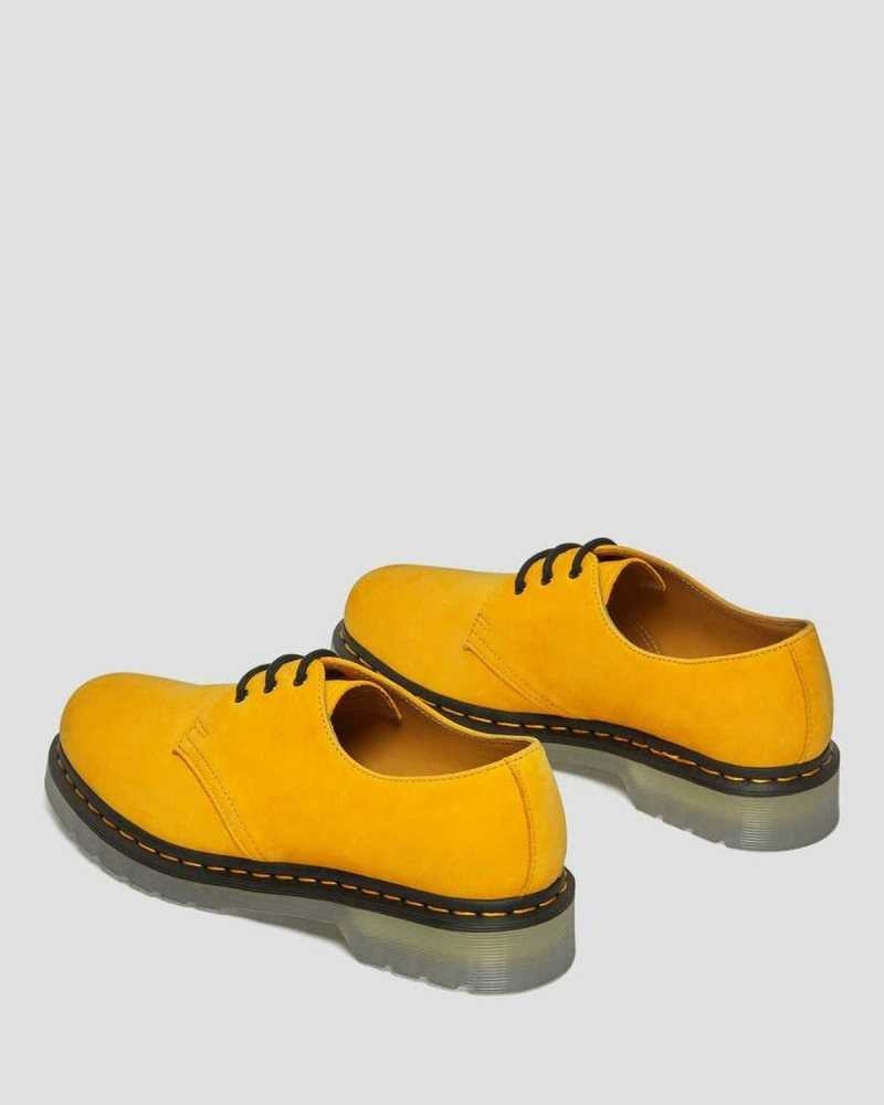 Yellow Dr. Martens 1461 Iced II Buttersoft Leather Oxford Shoes | UHPFG6708