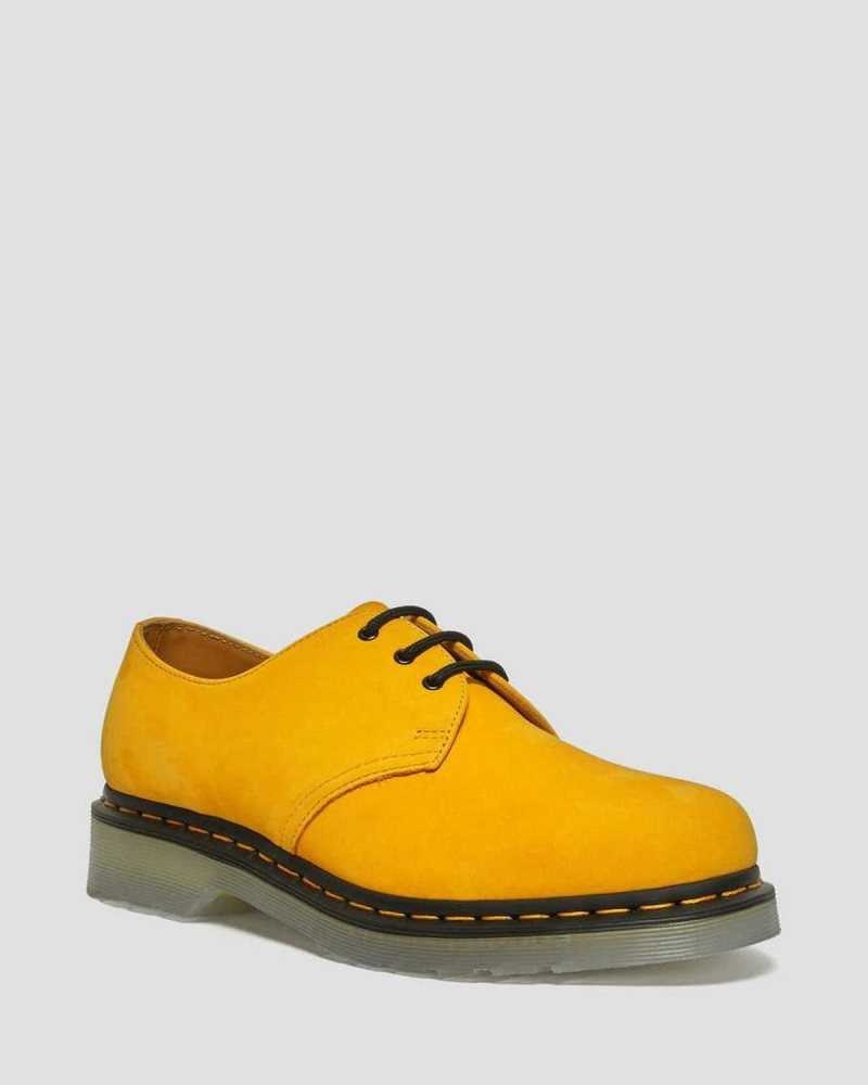 Yellow Dr. Martens 1461 Iced II Buttersoft Leather Oxford Shoes | UHPFG6708