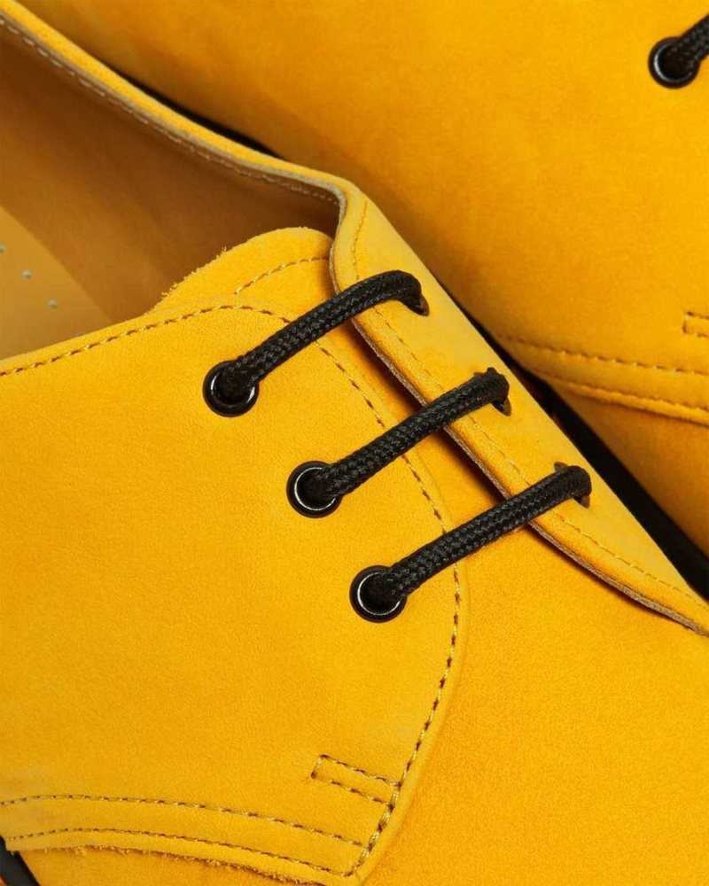 Yellow Dr. Martens 1461 Iced II Buttersoft Leather Oxford Shoes | SCLVT5374